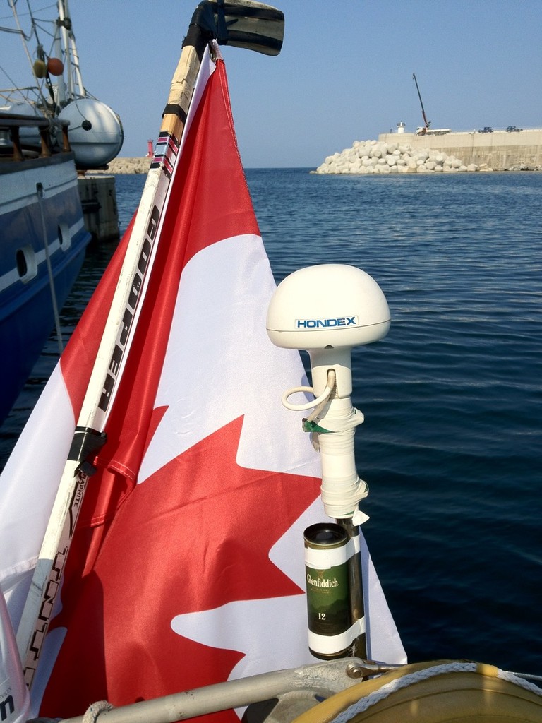 Hopefully, the Canadian Team’s sense of humour for crew over board rescues is appreciated world wide © Mike Evans